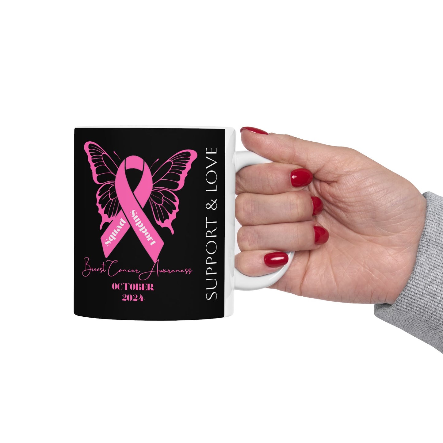 Support Squad Officials October  2024 Ceramic Mug, (11oz)
