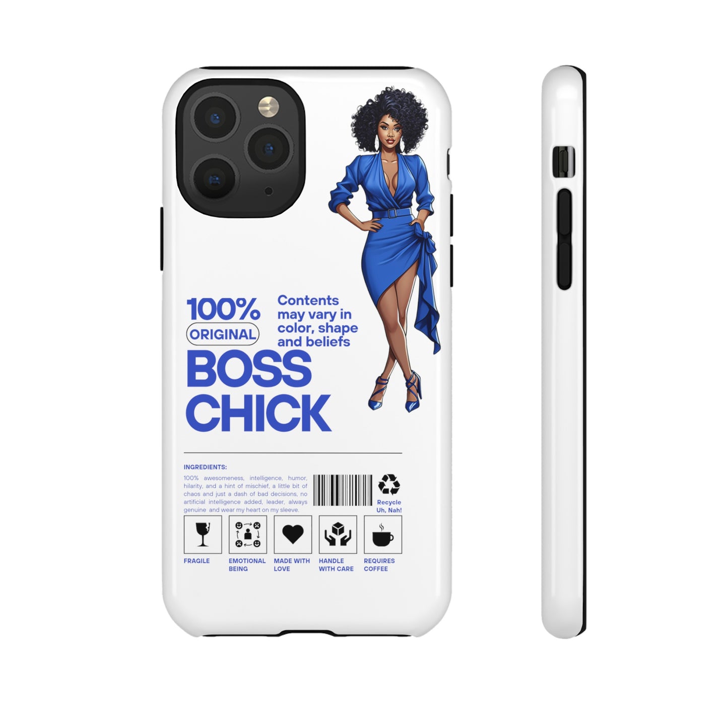 Boss Chick Label Tough Cases