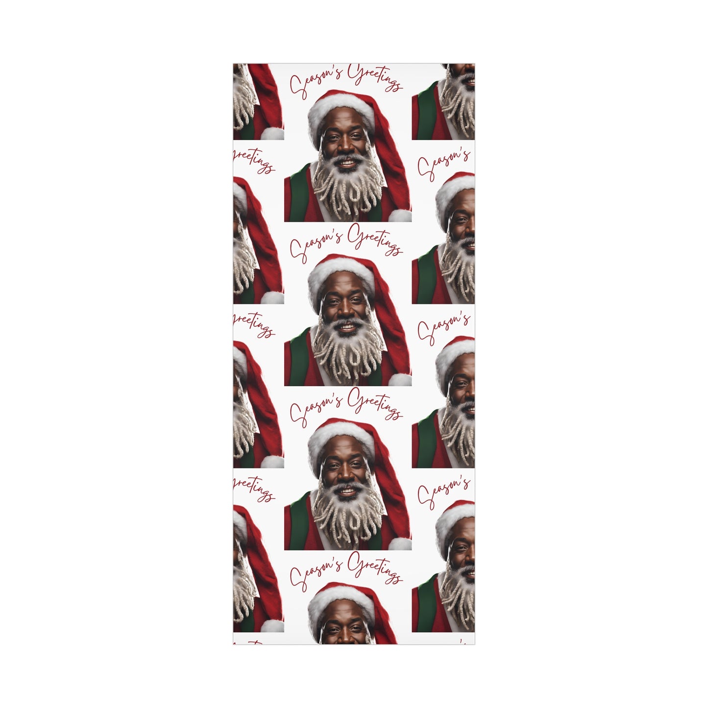 Gift Wrap-African American Inspires Seasons Greetings