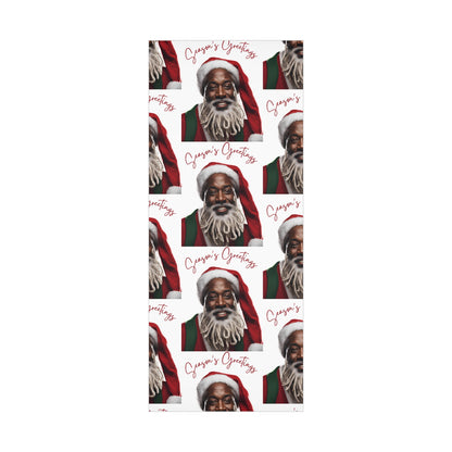 Gift Wrap-African American Inspires Seasons Greetings