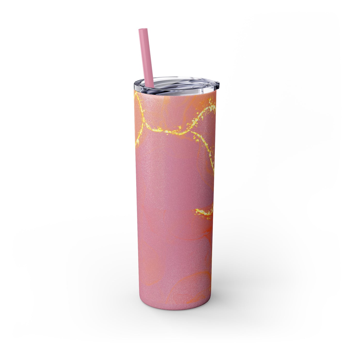 Fire  Skinny Tumbler with Straw, 20oz Model# 051701