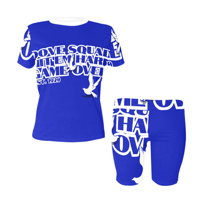 Dove Squad Yoga Set Women's Short Yoga Set