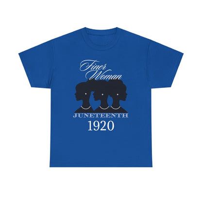 Finer Woman Juneteenth Heavy Cotton Tee