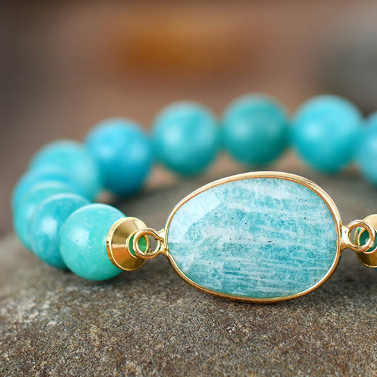 Natural Stone Beaded Bracelet-VMA Specialties Boutique