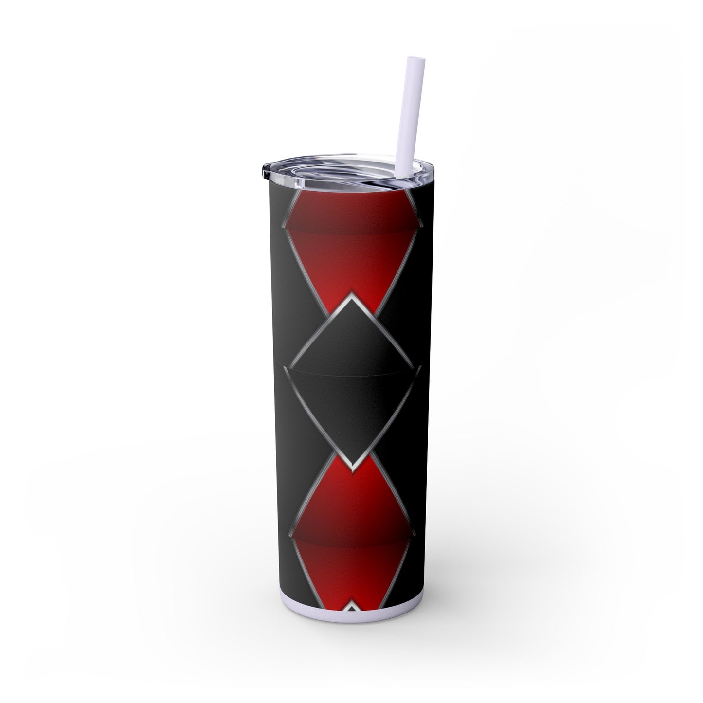 DANGER Skinny Tumbler with Straw, 20oz