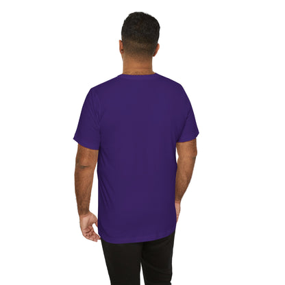 Black King Chess Tee - Unisex Jersey Short Sleeve