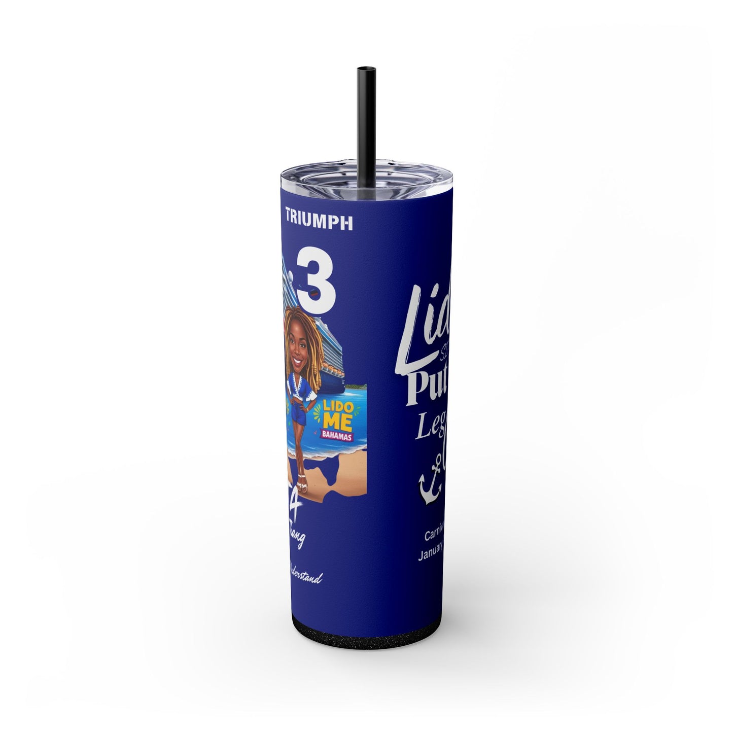 Tumbler - Tre LIDO DECK Beach and Poolside Theme