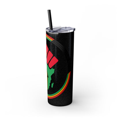 Juneteenth Skinny Tumbler with Straw, 20oz