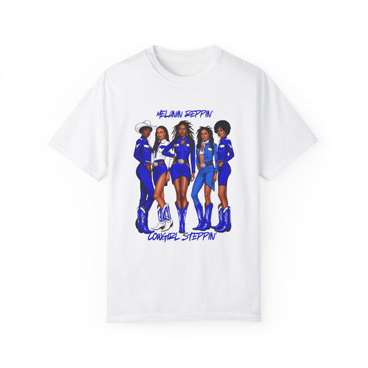 Melanin Steppin' Unisex T-Shirt - Stylish, Comfortable & Empowering