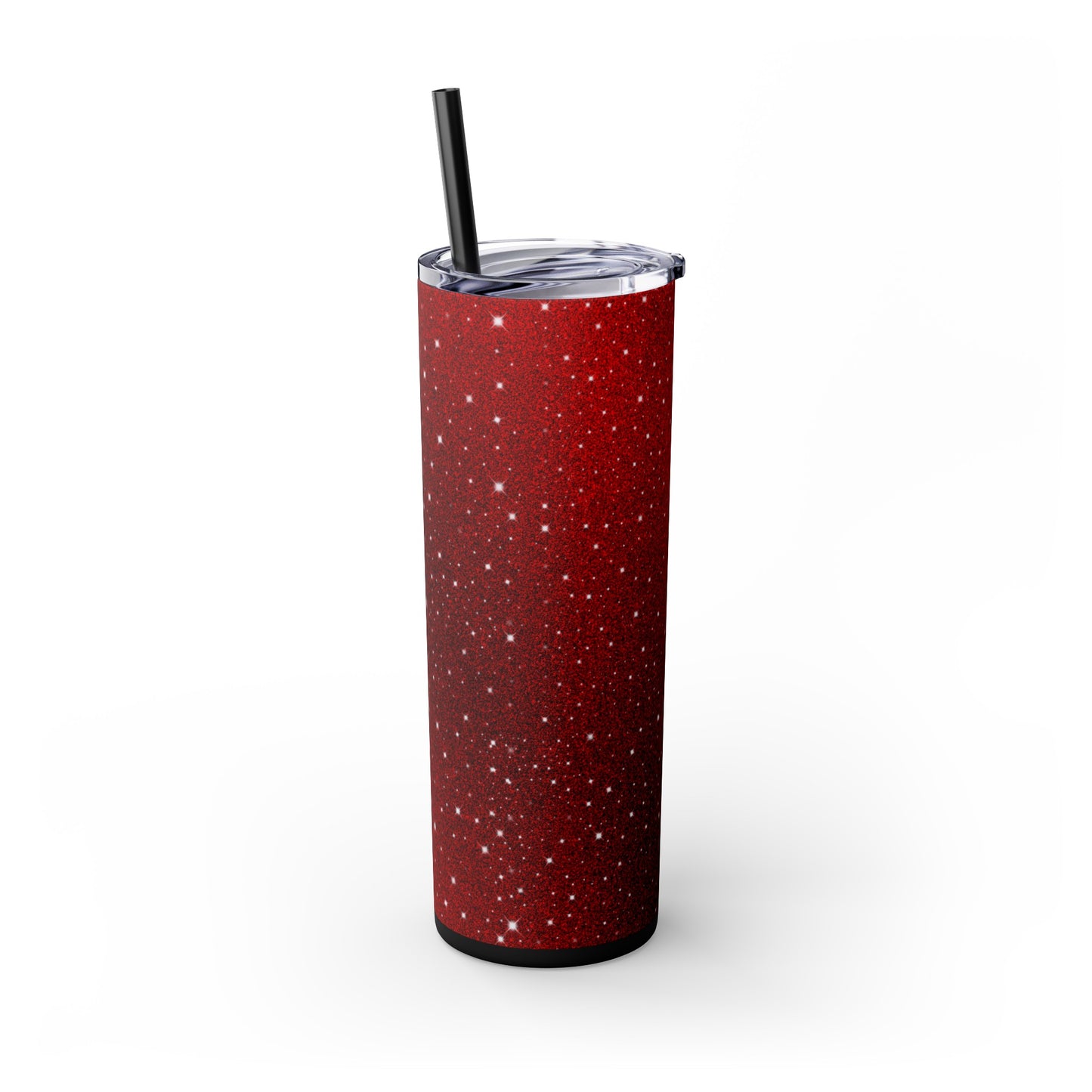 Red Riding Skinny Tumbler with Straw, 20oz