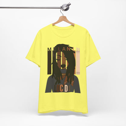 Melanin Loc'd Jersey Short Sleeve Tee