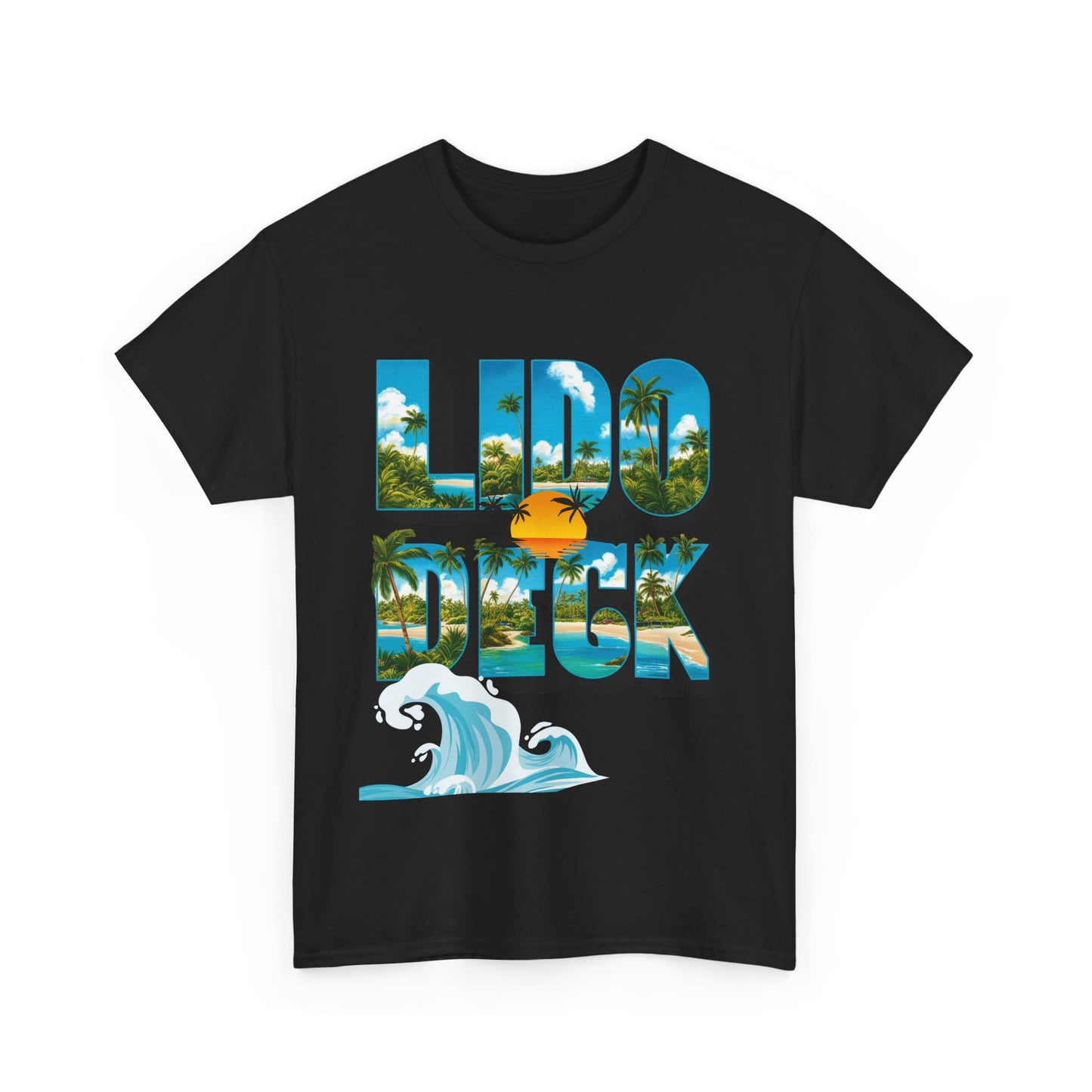 Tropical Beach LIDO DECK Tee