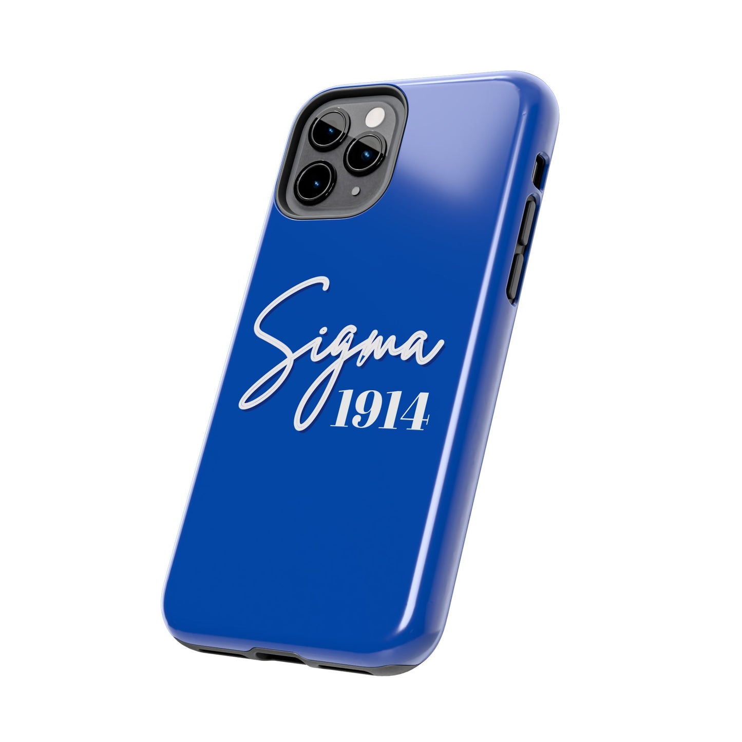 Phone Case -Sigma 1914 Fraternity White & Royal Blue