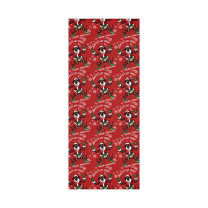 Gift Wrap-African American Inspired Santa Swag