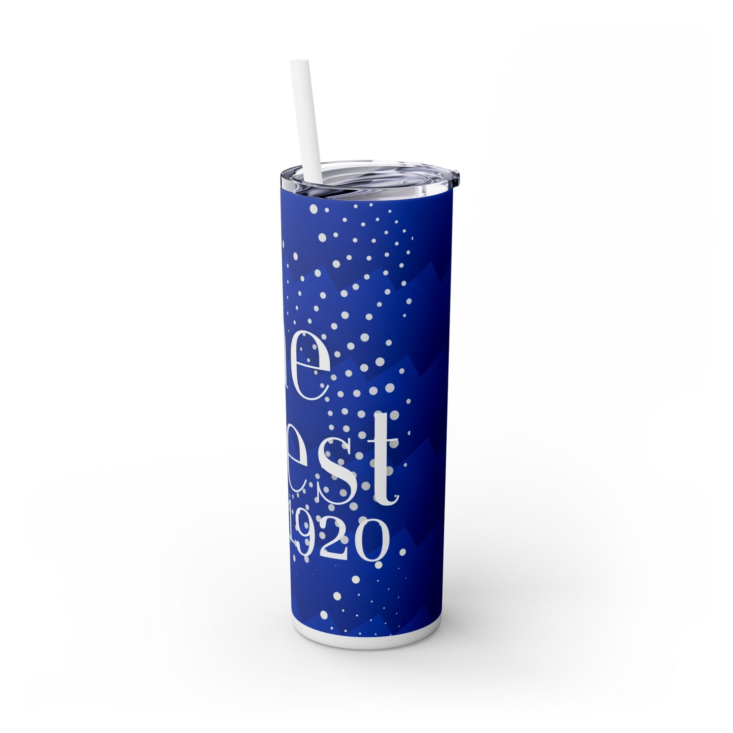 The Finest Tumbler Personnel Skinny Tumbler with Straw, 20oz