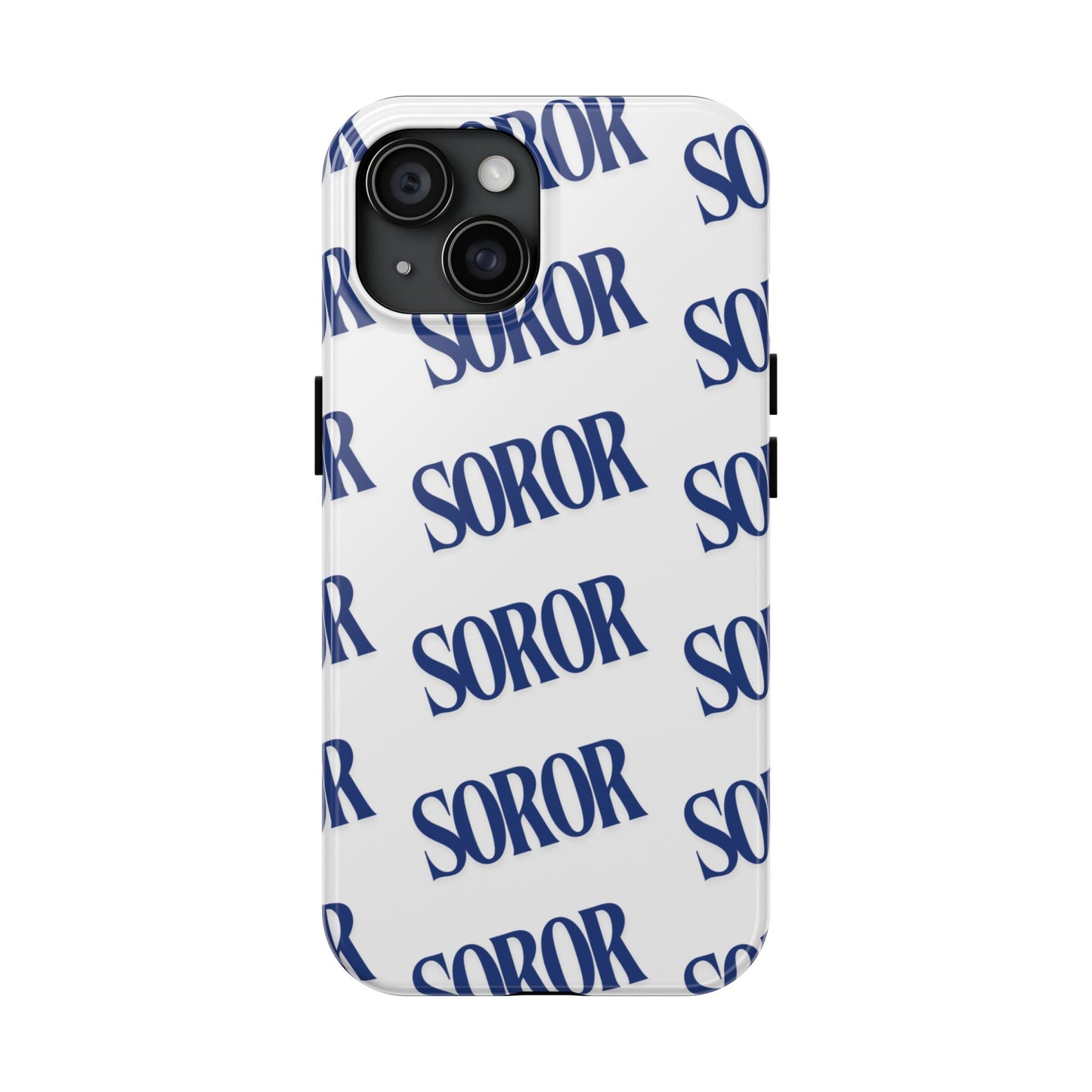 Phone Case - Soror White & Royal Blue