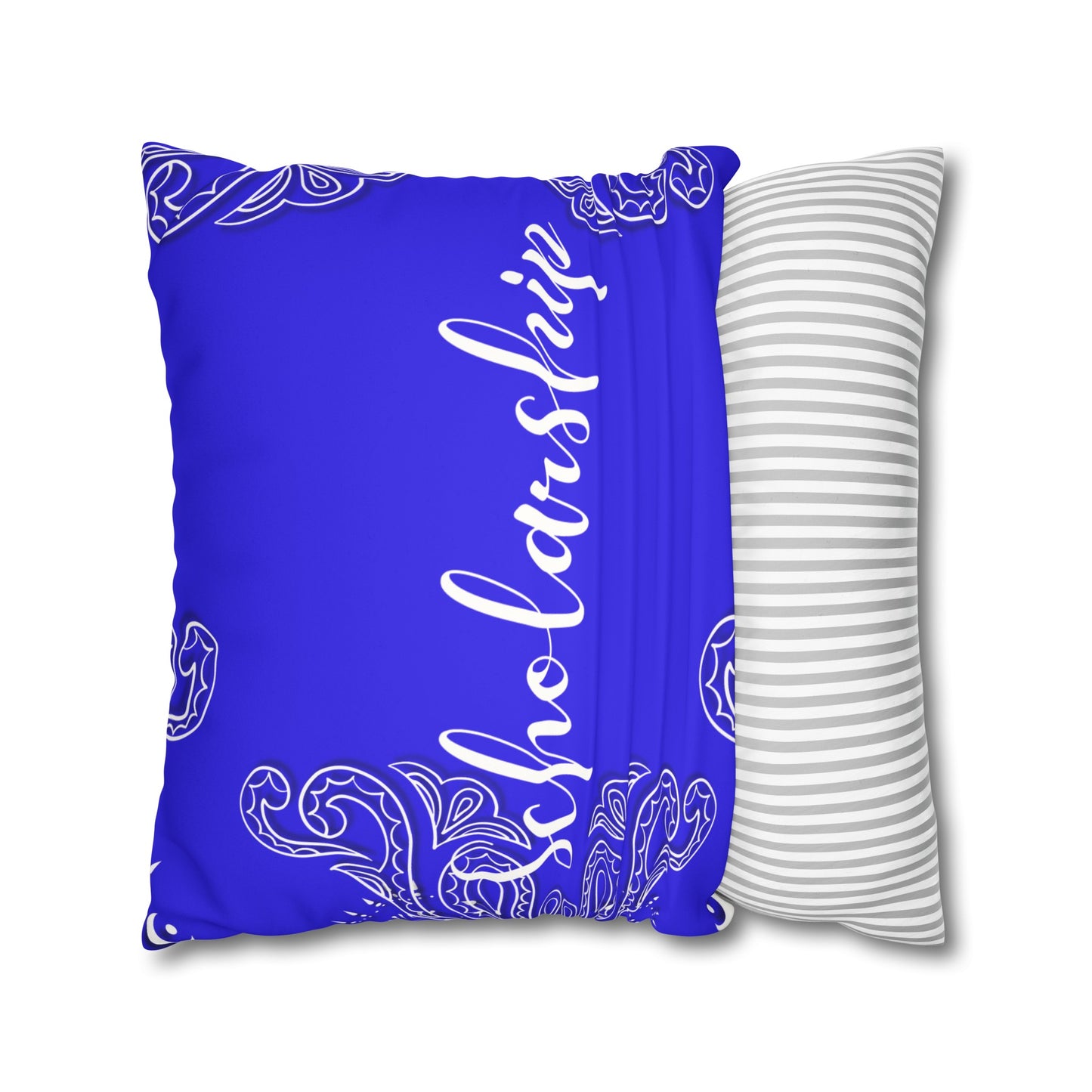 Scholarship 1920 Faux Suede Square Pillowcase