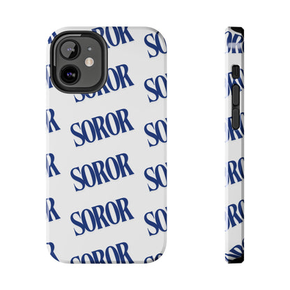 Phone Case - Soror White & Royal Blue