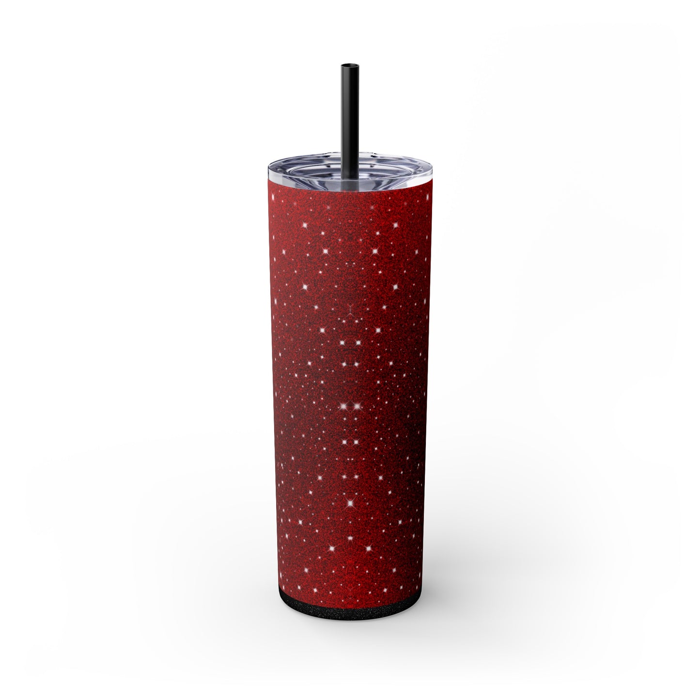 Red Riding Skinny Tumbler with Straw, 20oz