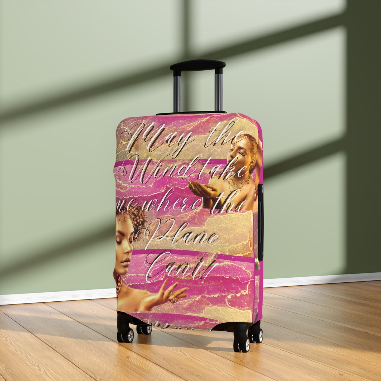 May the Wind Take Me Where...Luggage Cover