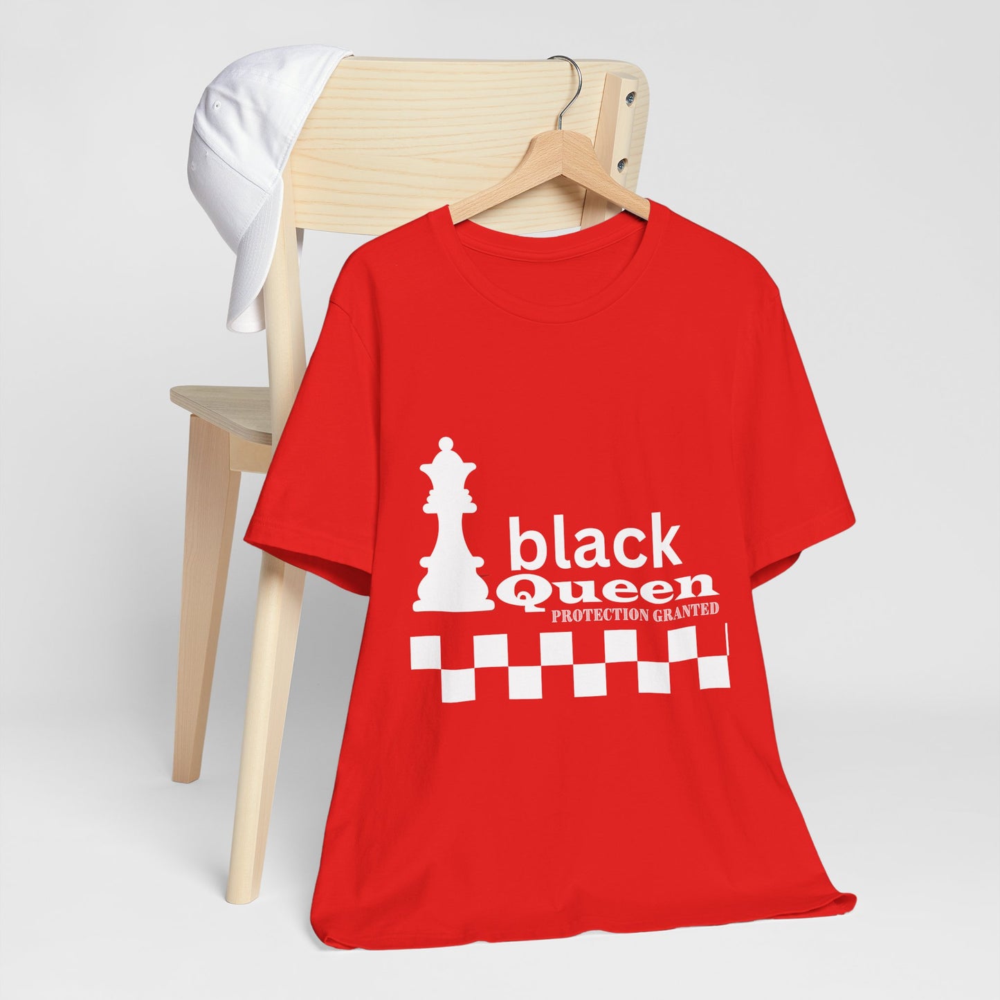 Black Queen Chess Tee - Unisex Jersey Short Sleeve