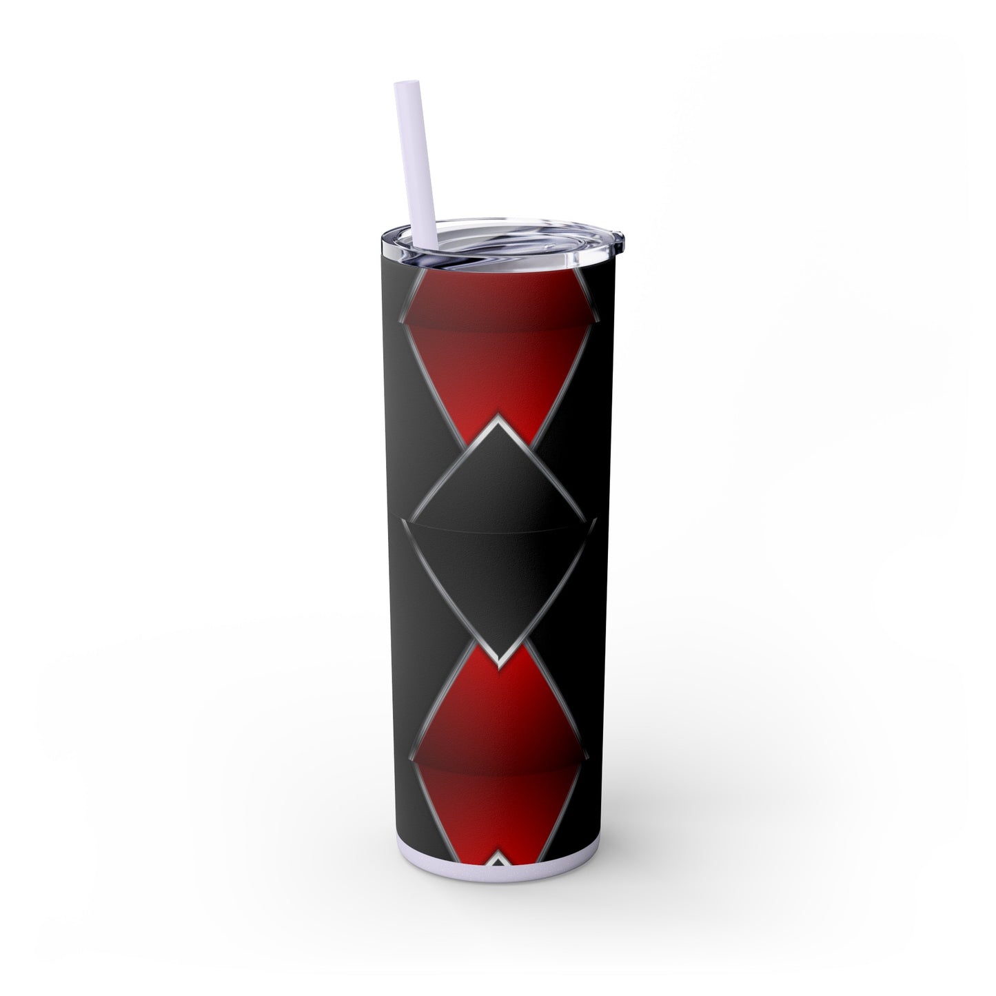 DANGER Skinny Tumbler with Straw, 20oz