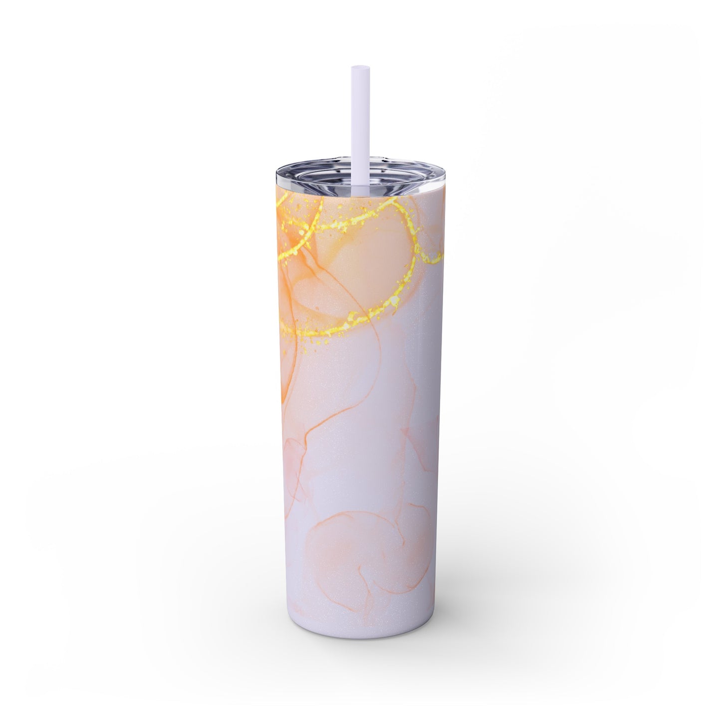Fire  Skinny Tumbler with Straw, 20oz Model# 051701