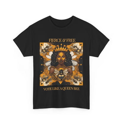 Queen Bee Vote Heavy Cotton Tee