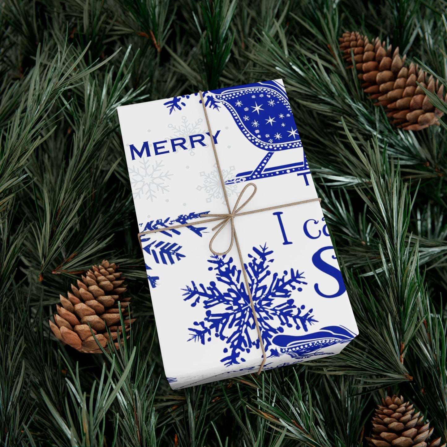 Gift Wrap Papers- Sleigh Finer