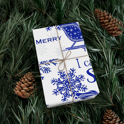 Gift Wrap Papers- Sleigh Finer