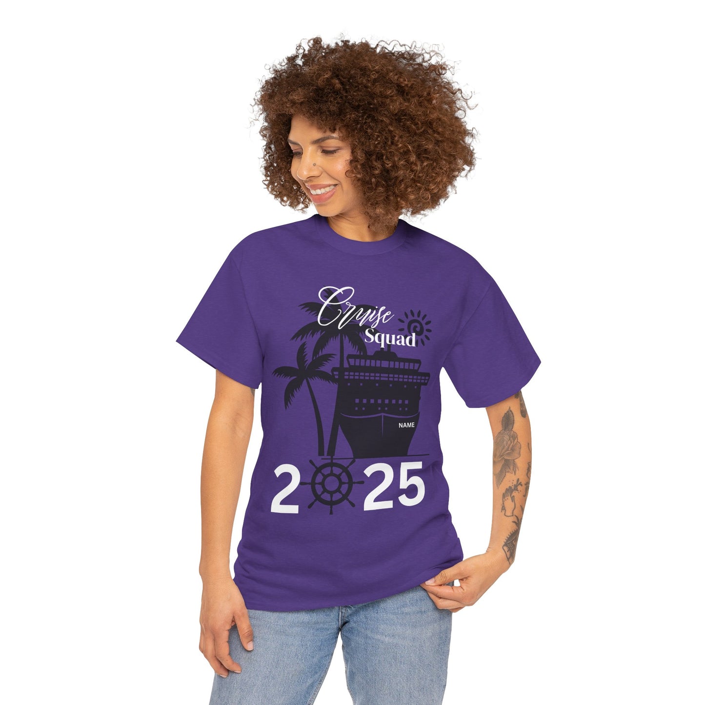 T-Shirt Cruise Squad 2025 Family Friends Girl's Trip Memory Maker