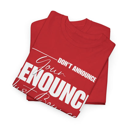 Renounce Unisex Heavy Cotton Tee