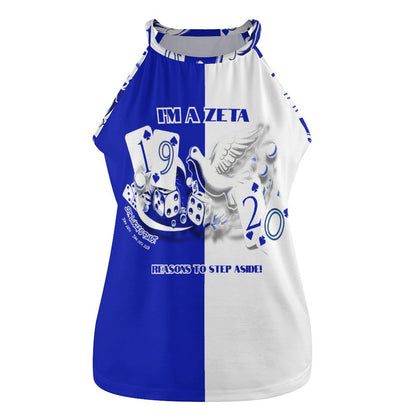 Im A Zeta Women's Round-Neck Vest