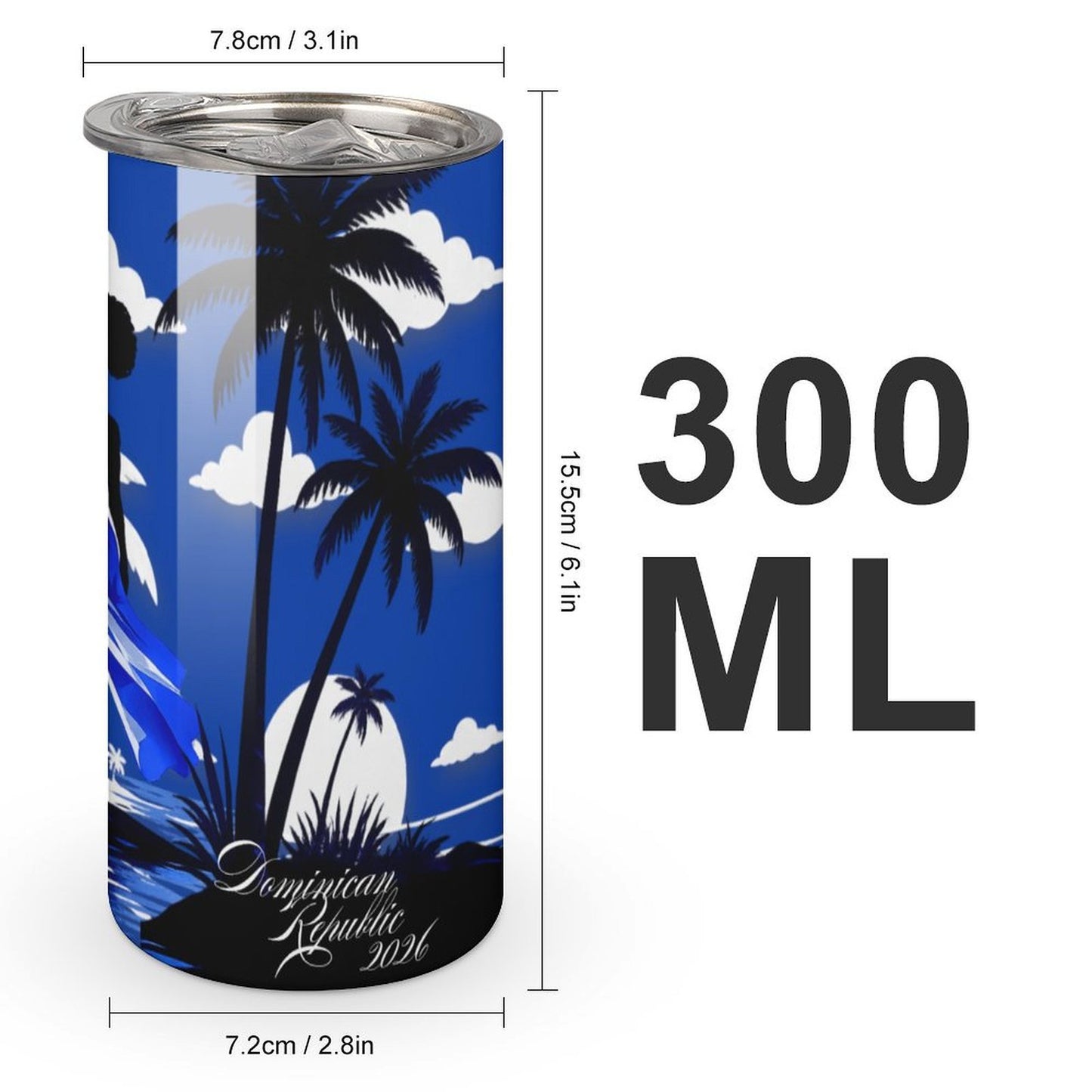 Official Travel Tumbler – Dominican Republic 2026 | 1920 Soror Edition
