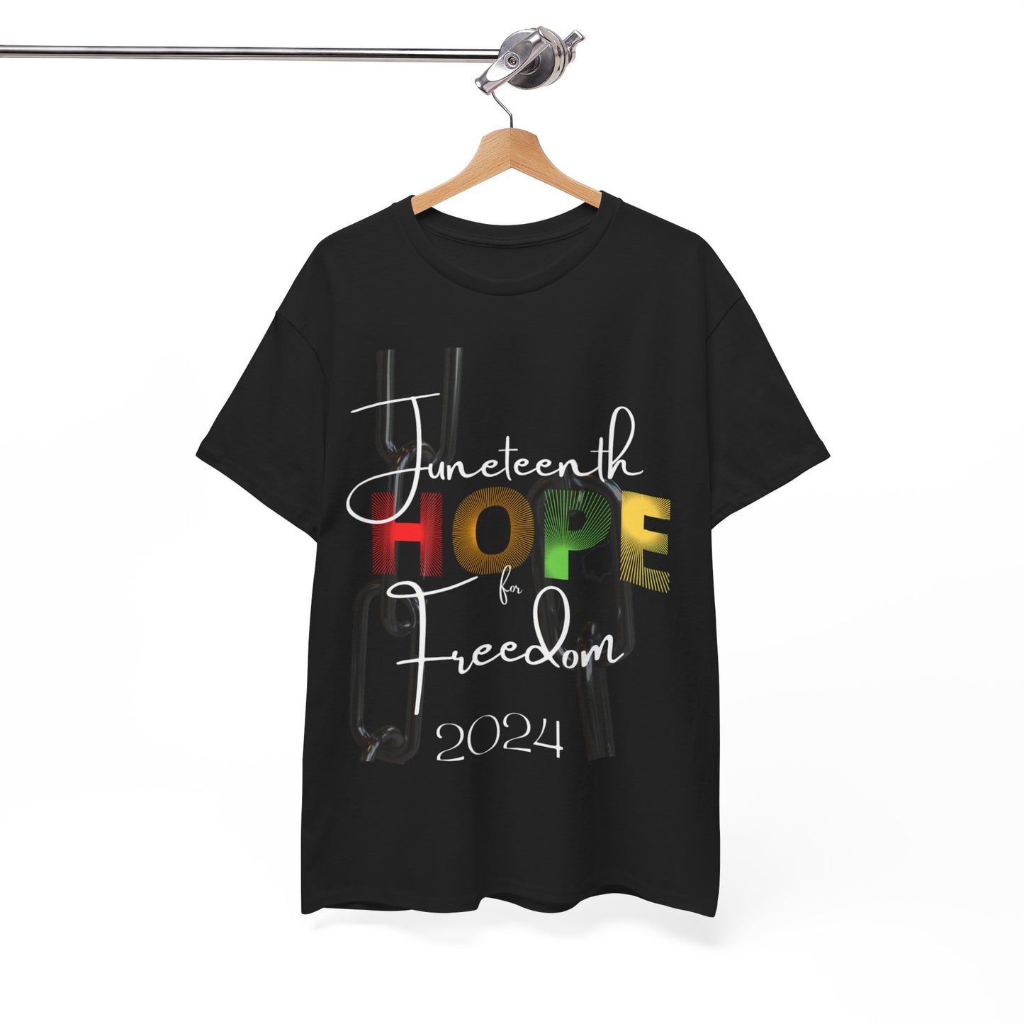 Juneteenth Hope & Freedom Unisex Heavy Cotton Tee