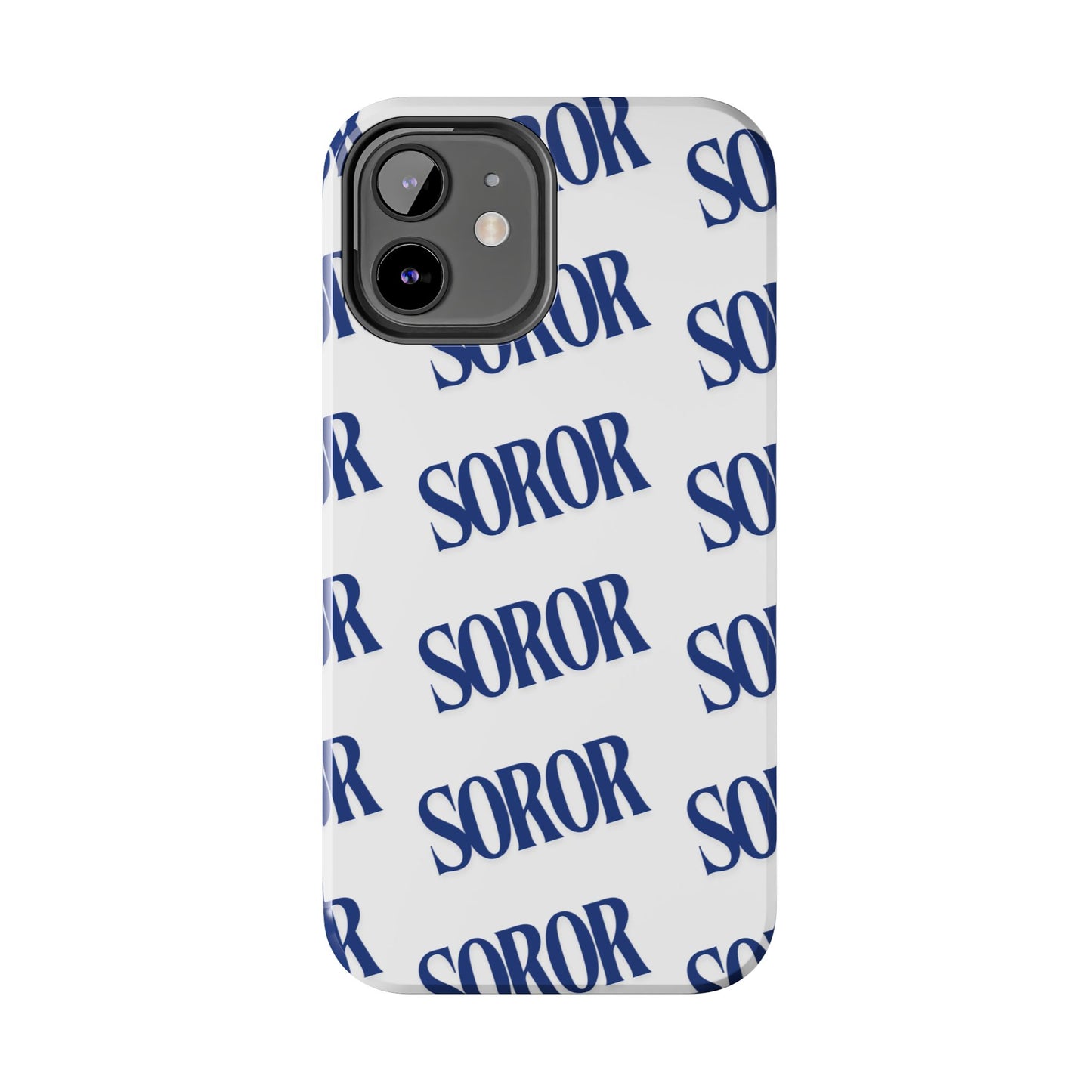 Phone Case - Soror White & Royal Blue