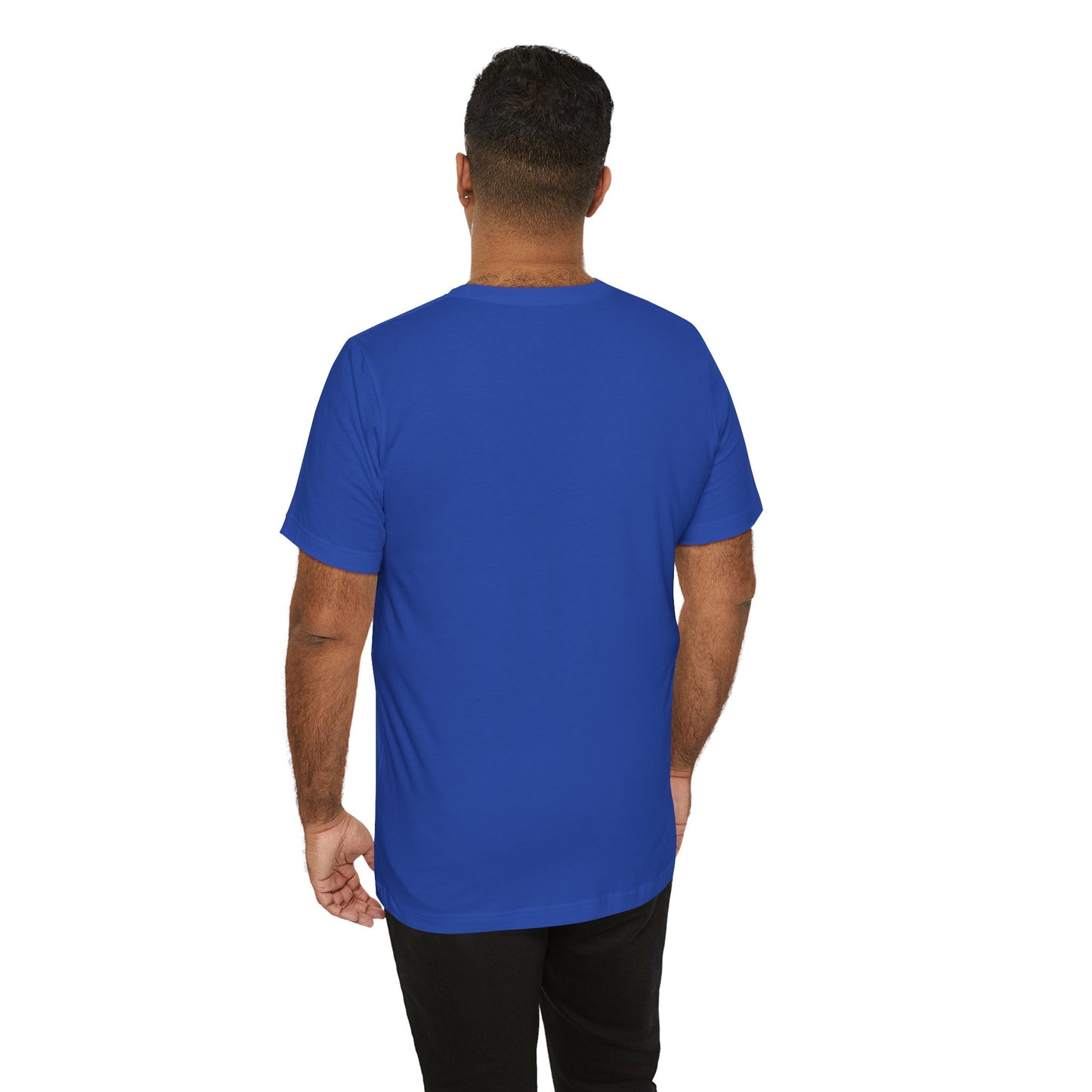 Black King Chess Tee - Unisex Jersey Short Sleeve