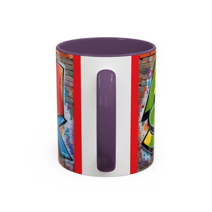 Coffee Mug - Autism Speak Graffiti Style Design