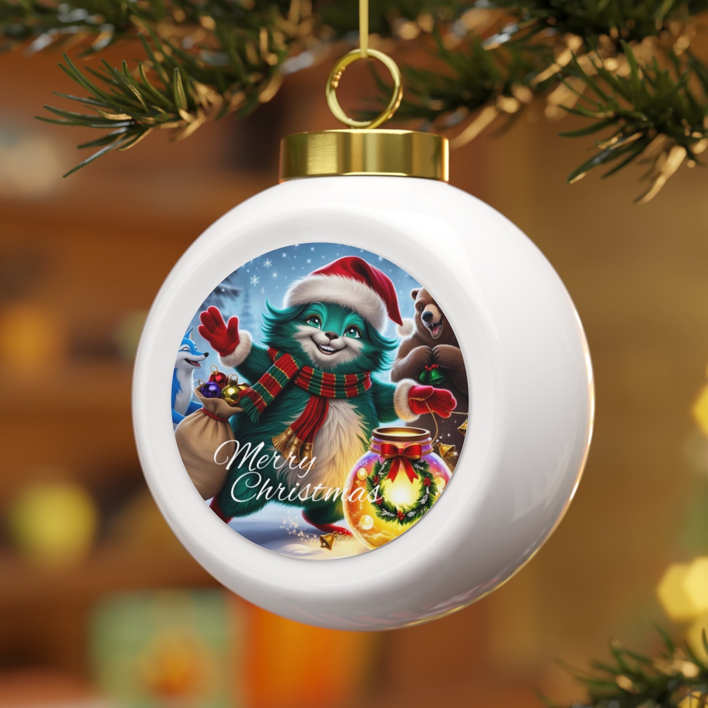 Christmas Ornament - Wizzle Claus