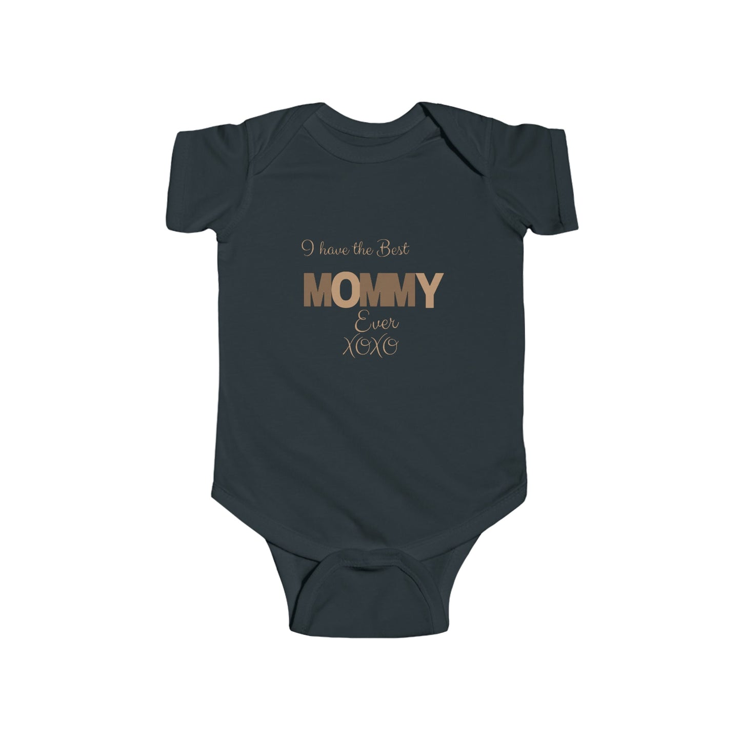 The Best Mommy Ever Infant Fine Jersey Bodysuit-VMA Specialties Boutique
