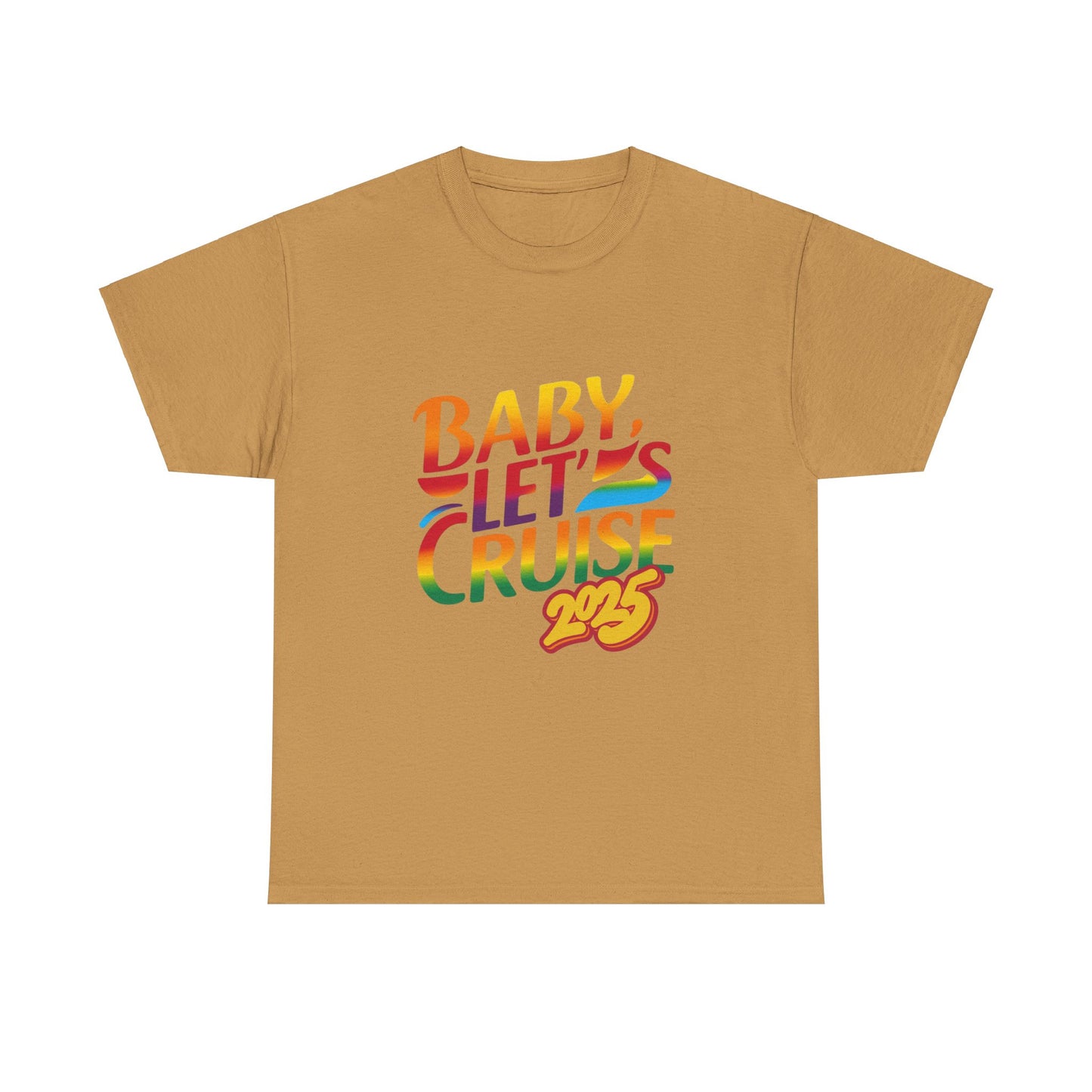 T-Shirt Baby Lets Cruise Family Friends Trip Memory Maker