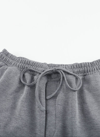 Plus Size Elastic Waist Joggers with Pockets-VMA Specialties Boutique