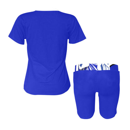 They done let the Zetas in the Doh! Yoga Zet Women's Short Yoga Set