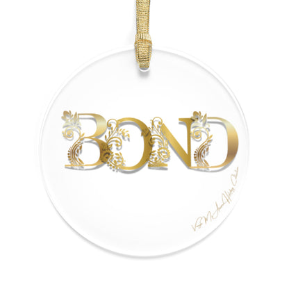 Bond Family Acrylic Christmas Ornaments