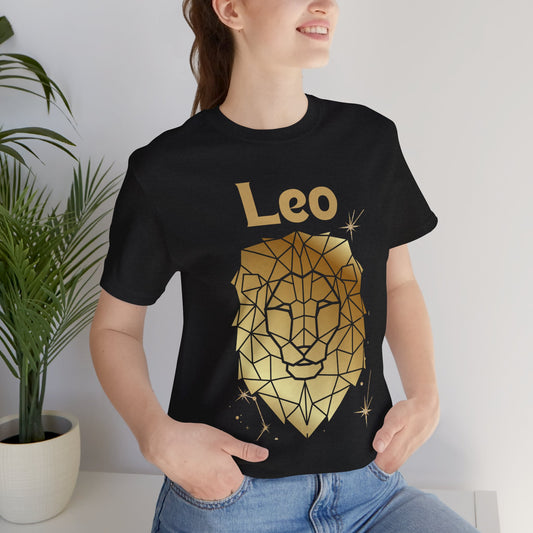 Leo The Lion Royalty Unisex Jersey Short Sleeve Tee