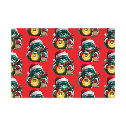 Wrapping Papers, Festive Wizzle Claus Holiday Gift Wrap, Christmas Wrapping Sheets, Winter Magical Gift Wrap, Holiday Cheer