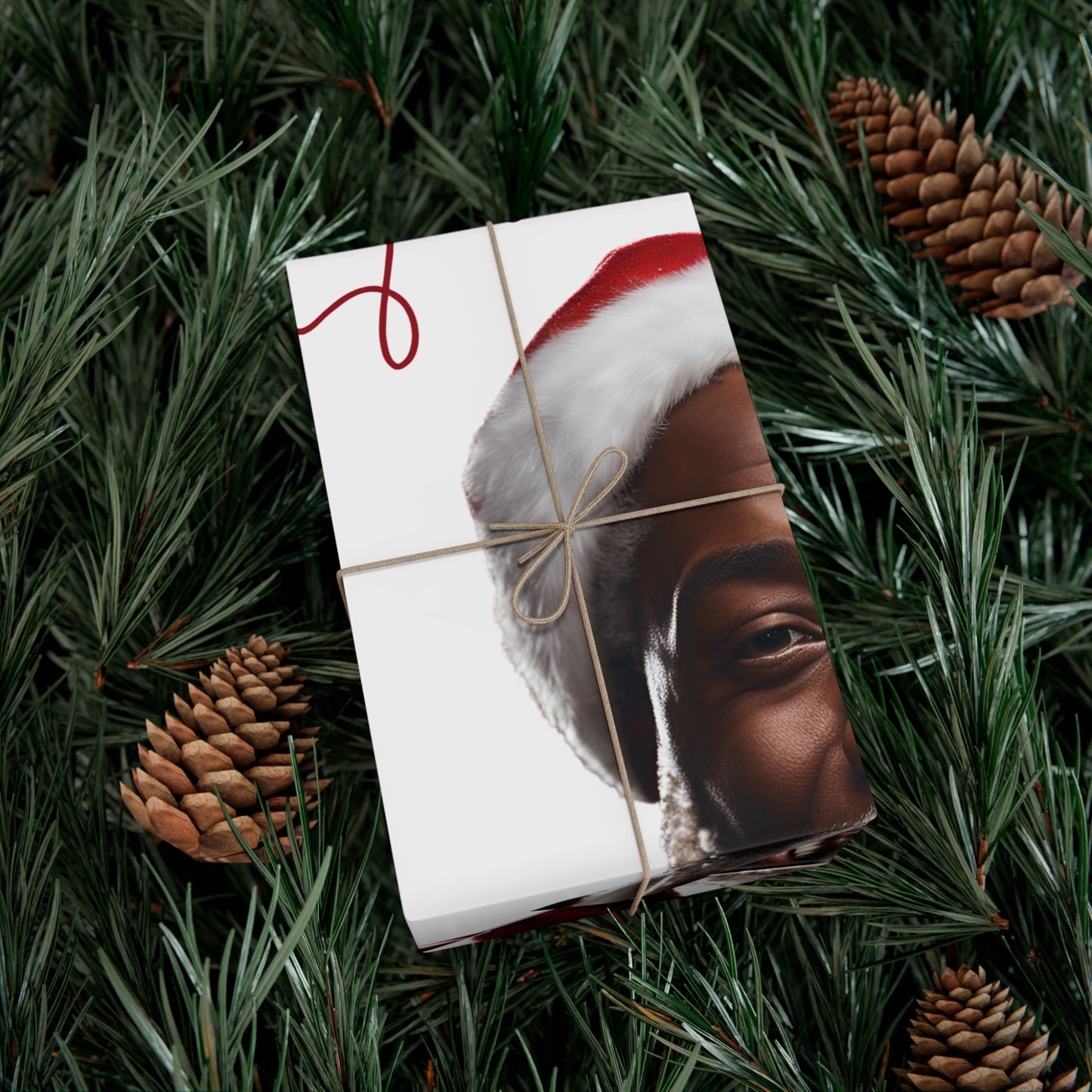 Gift Wrap-African American Inspires Seasons Greetings