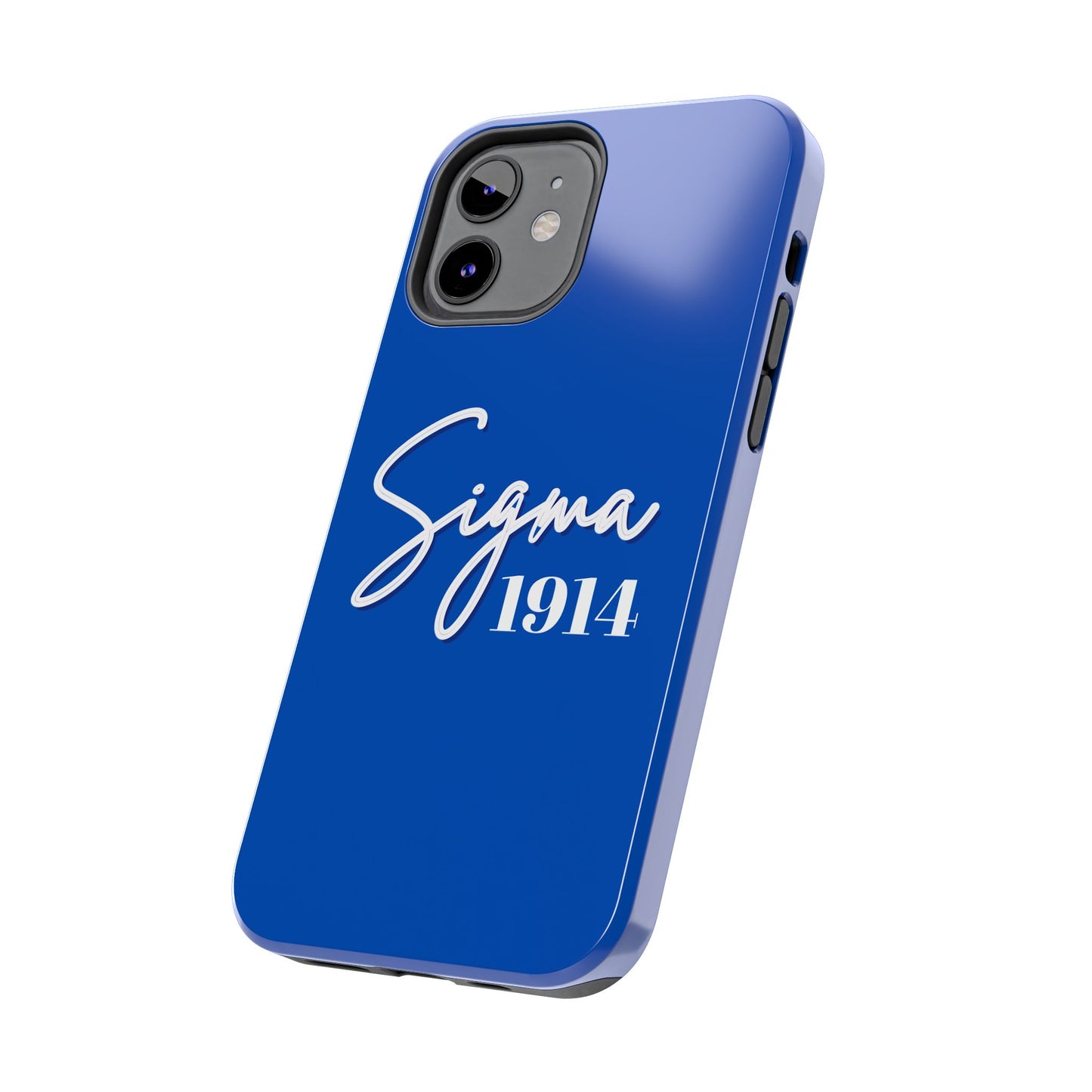 Phone Case -Sigma 1914 Fraternity White & Royal Blue