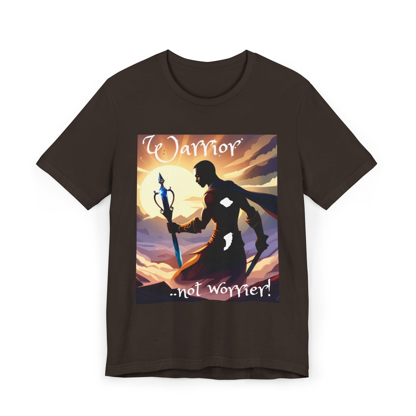 Warrior..Not Worrier.. Mental Health Awareness Unisex Jersey T-Shirt