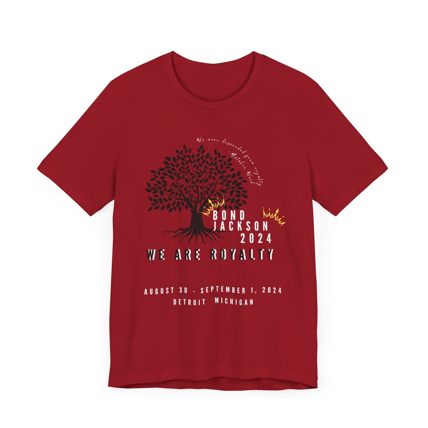 Family Reunion Unisex Jersey Short Sleeve Tee